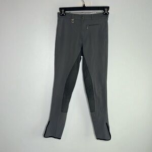 Pikeur grey full seat riding breeches size US 26